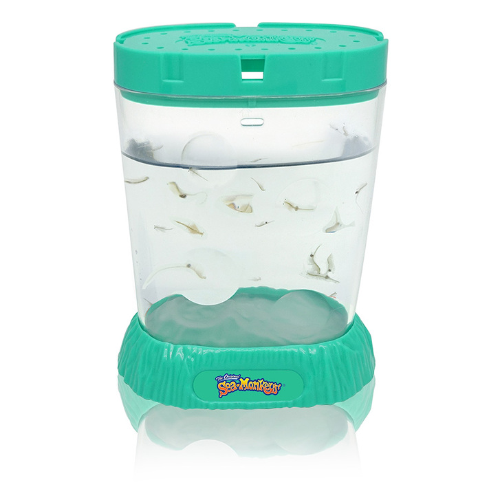 Sea-Monkeys Ocean Zoo Aquarium Seeaffen See Affen Urzeit Krebse Urzeitkrebse YPS Kult Heimtier Set Klassiker Geschenk Kinder Tiere 3