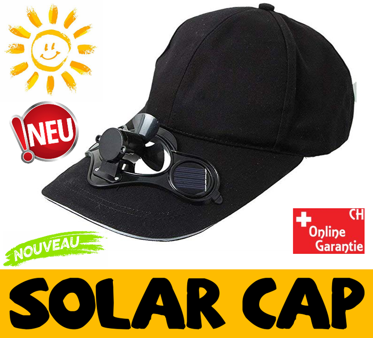 Biete: Solar Cap Mtze Kappe Ventilator Sonne Solarcap Kappe / Neu Kleidung & Accessoires