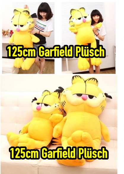 Garfield ca. 125 cm Katze Stofftier Kuscheltier Plschtier Plsch Figur Kater XXL Grsse Geschenk Fanartikel Baby & Kind 2
