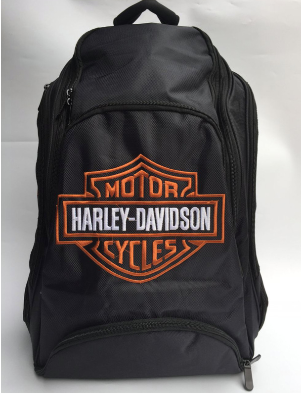 Harley-Davidson Harley Rucksack HD Fan Schwarz Biker Reisen Outdoor Geschenk Fanshop Kleidung & Accessoires