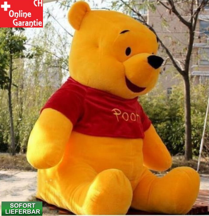 Plschtier Winnie Pooh XXL Stofftier Pu der Br Geschenk Kind Kinder Frau Freundin Fanartikel Schweiz