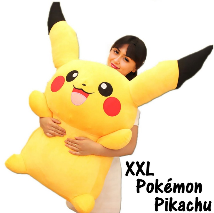 Pokemon Pikachu Pokmon 1.2m Plsch Plschtier Fanartikel 120cm Geschenk Kind Kinder Frau Freundin Fan Shop Fan-Merch Baby & Kind