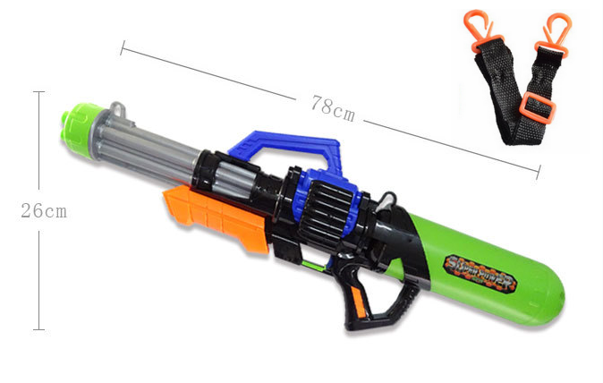 Riesen Wassergewehr Wasserpistole Wasser Pistole Gewehr XL XXL XXXL MG Wassermg Pumpgun Sommer Spielzeug 78cm 2.1L Tank Badi Junge Kind Kinder 78cm Spielzeuge & Basteln 2