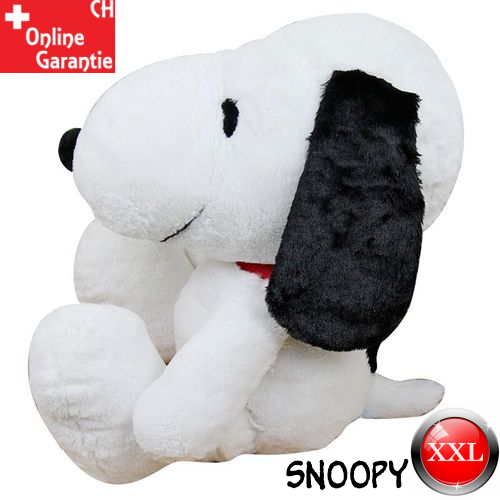 Snoopy Plsch Spielzeug Plschtier Kuscheltier Die Peanuts Stofftier Hund XXL 80 cm