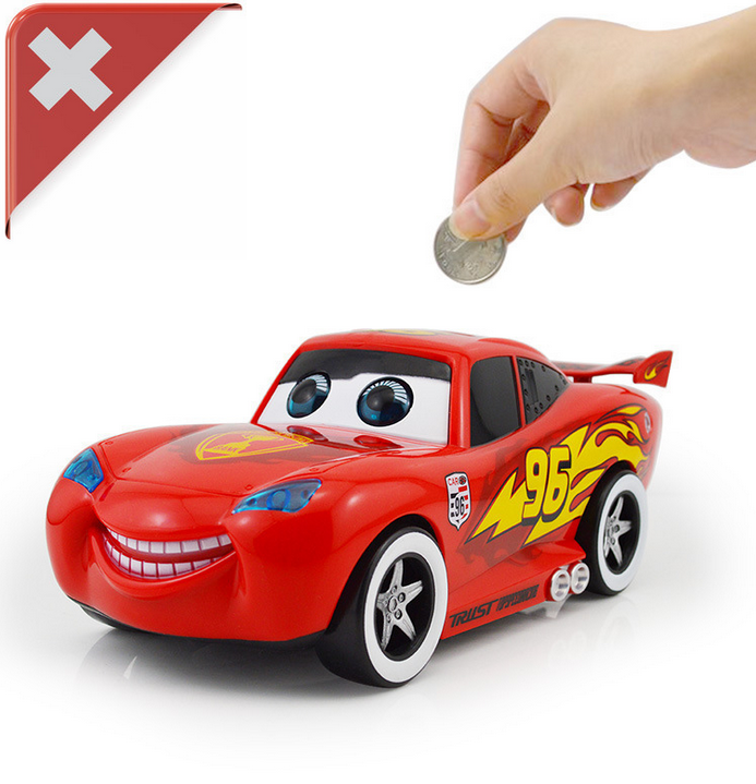 Spardose Sparbchse Sparschwein Kinder Car Auto Spielzeug Mnze Mnzen Coin Batterienbetrieb Spielzeuge & Basteln