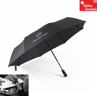 Mercedes-Benz Regenschirm Logo Taschenschirm Auto Zubehr Fan Accessoire Benz Fanartikel
